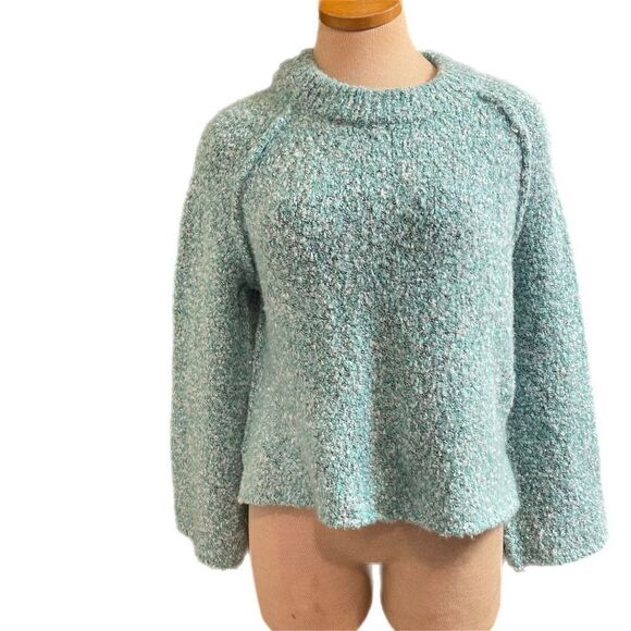 Free People Light Blue Sweater Size XS - Picture 1 of 10